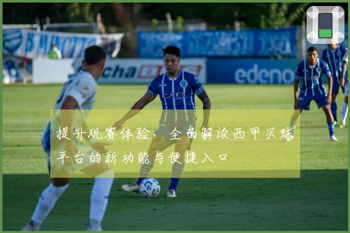 提升观赛体验，全面解读西甲买球平台的新功能与便捷入口